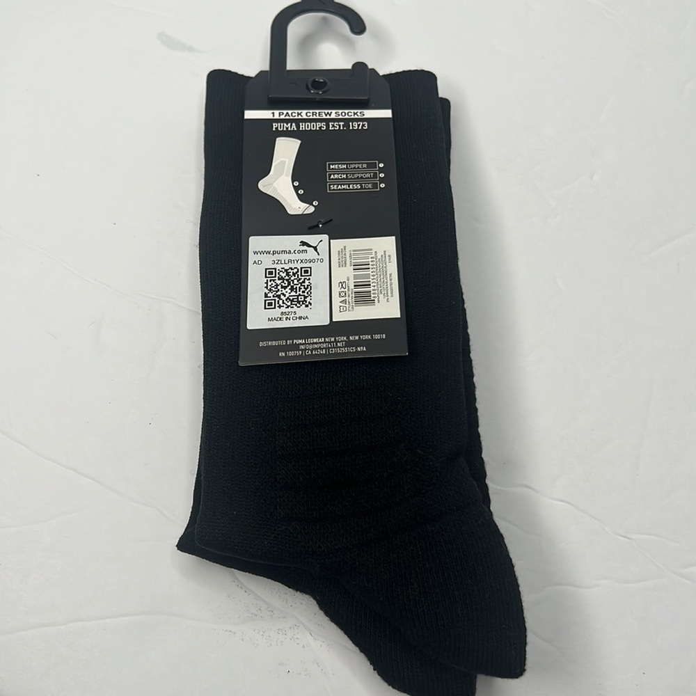 Puma Breanna Stewart Basketball Crew Socks - Picture 6 of 8